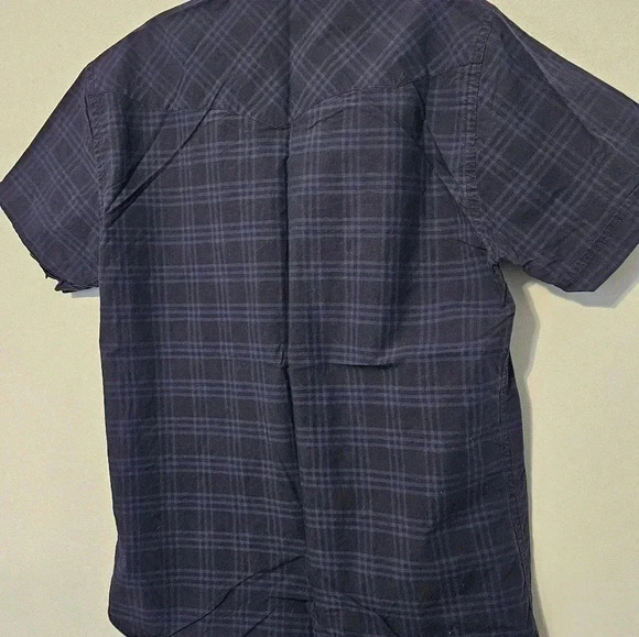 ARTURO CALLE Short Sleeve Snap Down Shirt Size Medium Slim Fit EUC - Picture 11 of 12